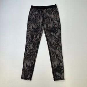 Zella Legging Girl Extra Large Youth Stretch Mid Rise 23x26 Snake Gym Pant No